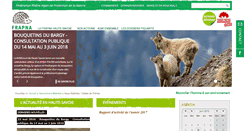 Desktop Screenshot of frapna-haute-savoie.org